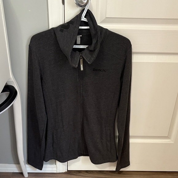 Bench Sweaters - NWOT Bench Dark Gray Knit Jacket